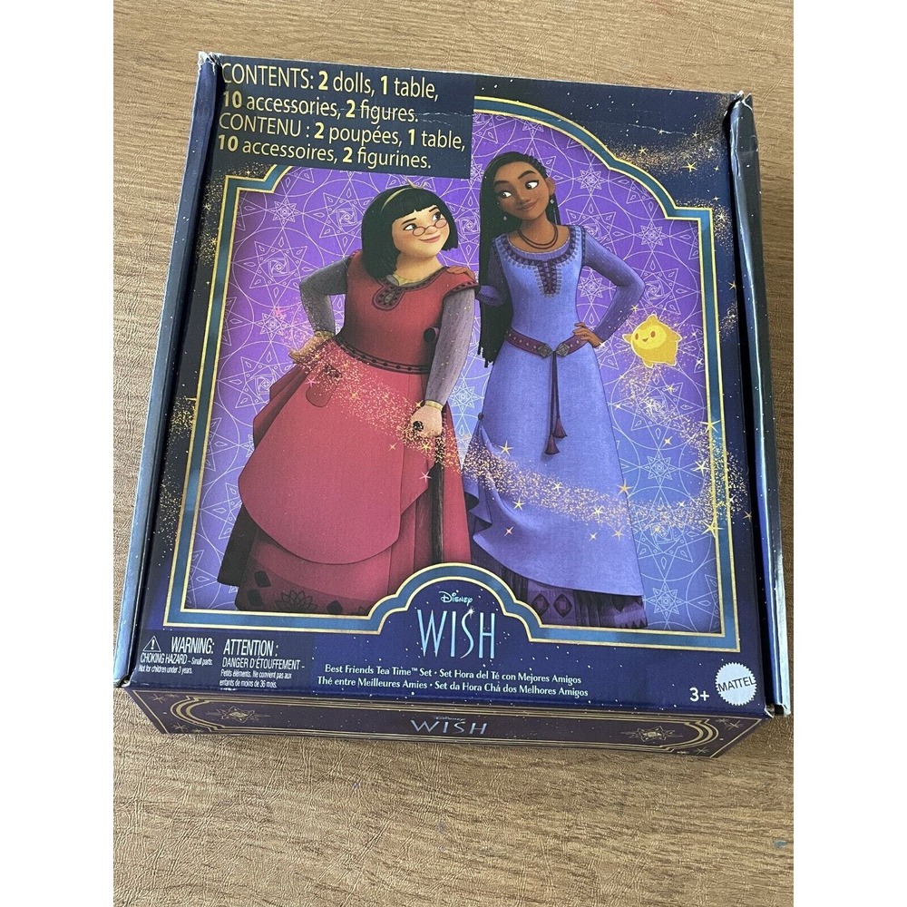 Disney Wish Asha & Dahlia BEST FRIENDS TEA TIME Set